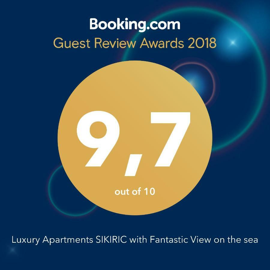 Luxury Apartments Sikiric_2 With Fantastic View On The Sea 比比涅 外观 照片